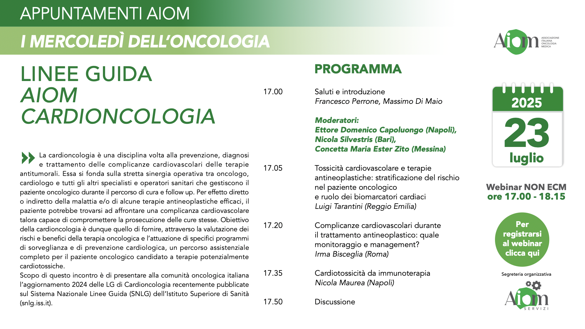 Linee guida AIOM Cardioncologia